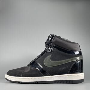 Nike Force Sky High Women's Size 9.5 Black Hidden Wedge Sneaker Casual Shoes GUC